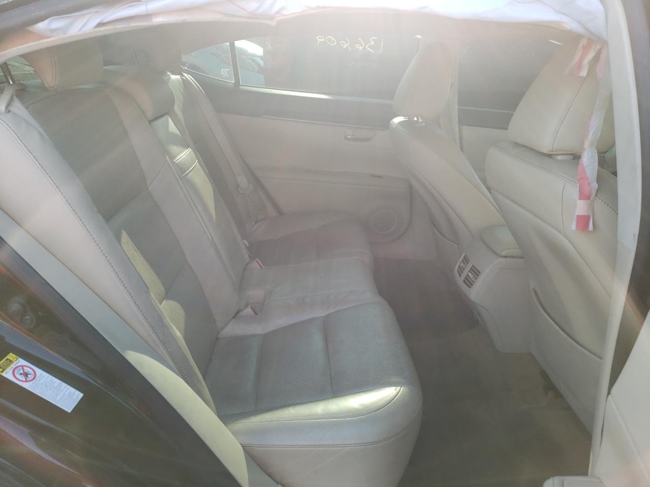 Photo 6 from auction – 2013 LEXUS ES 350 with VIN JTHBK1GG8D2010909