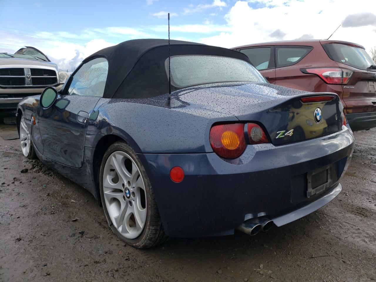 Photo 3 from auction – 2004 BMW Z4 3.0 with VIN 4USBT53564LT26789
