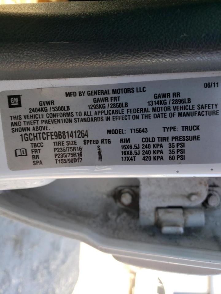 Photo 10 from auction – 2011 CHEVROLET COLORADO L with VIN 1GCHTCFE9B8141264