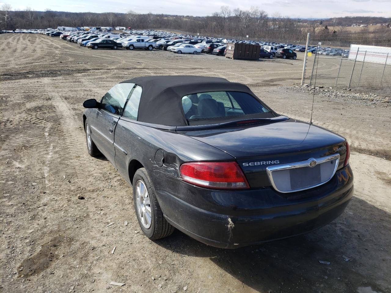 Photo 3 from auction – 2004 CHRYSLER SEBRING LI with VIN 1C3EL65RX4N132249