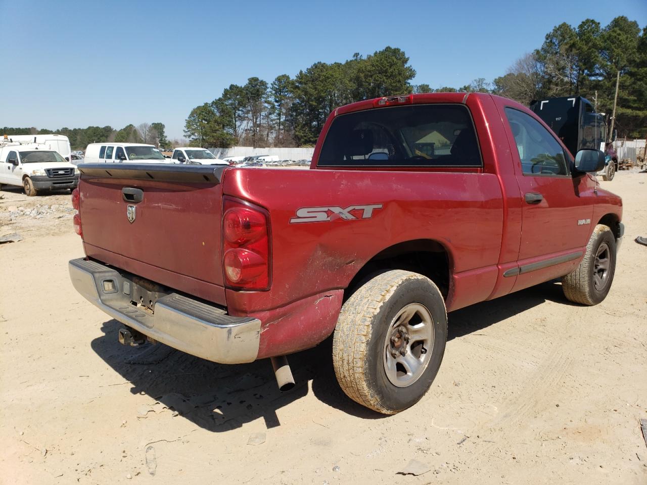 Photo 4 from auction – 2008 DODGE RAM 1500 S with VIN 1D7HA16K48J234829