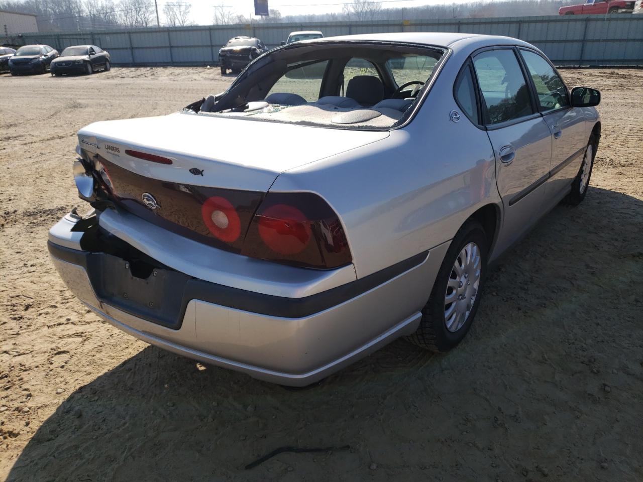 Photo 4 from auction – 2003 CHEVROLET IMPALA with VIN 2G1WF52E139330537