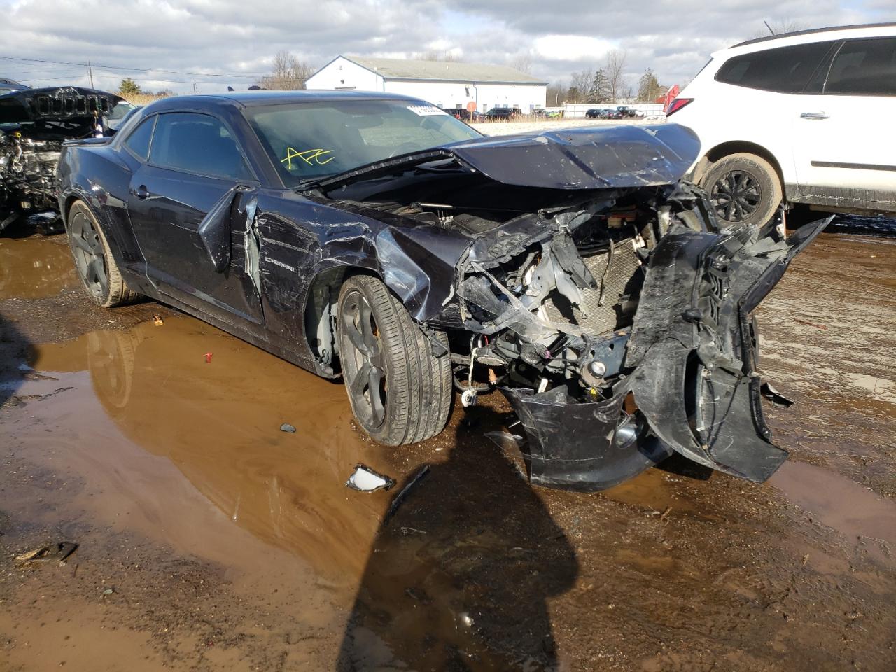 CHEVROLET CAMARO LT 2014 with VIN 2G1FB1E35E9221550 - Photo from auction