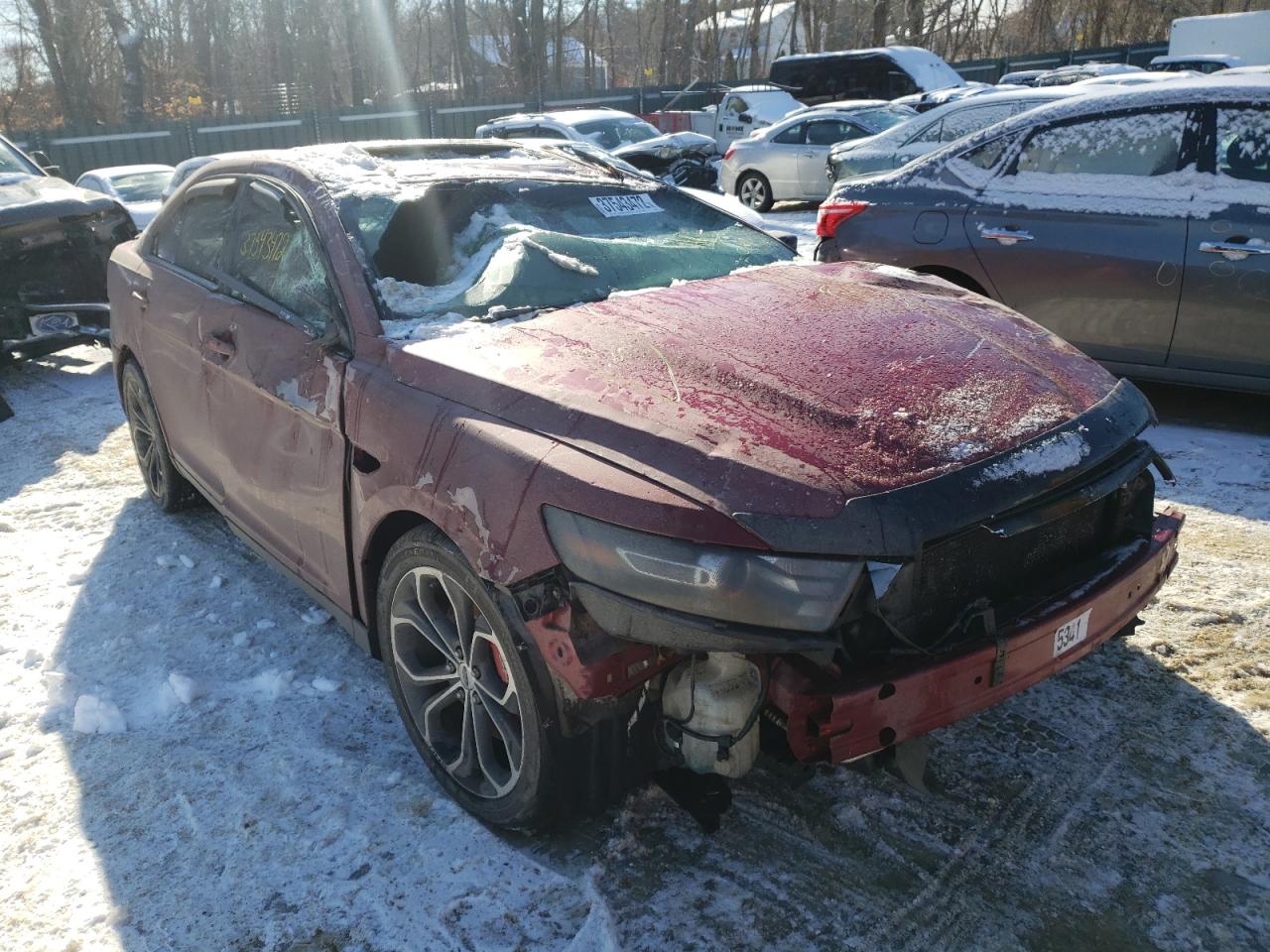 FORD TAURUS SHO 2016 with VIN 1FAHP2KT8GG125546 - Photo from auction