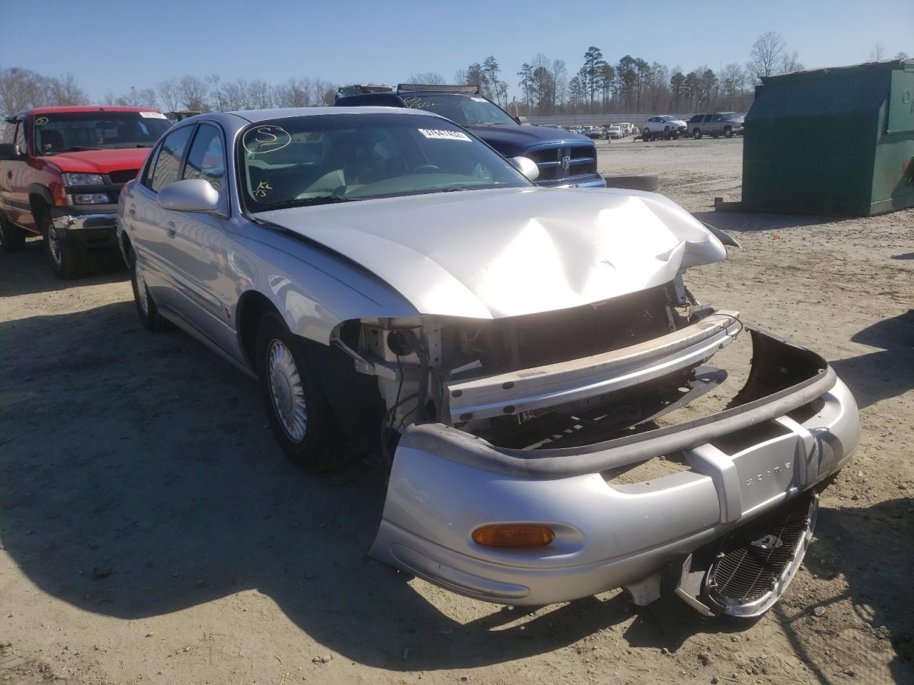 BUICK LESABRE LI 2000 with VIN 1G4HR54K8YU324024 - Photo from auction