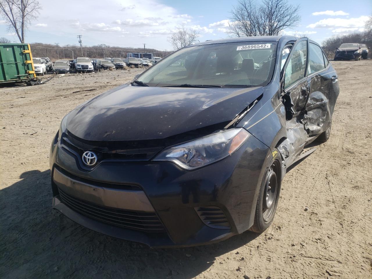Photo 2 from auction – 2016 TOYOTA COROLLA L with VIN 2T1BURHE5GC641128