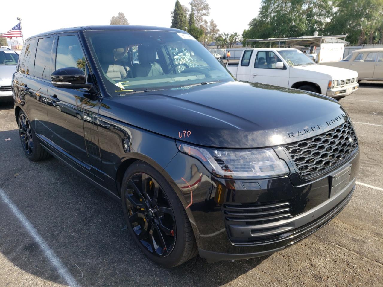 LAND ROVER RANGE ROVE 2021 with VIN SALGS2RUXMA421808 - Photo from auction