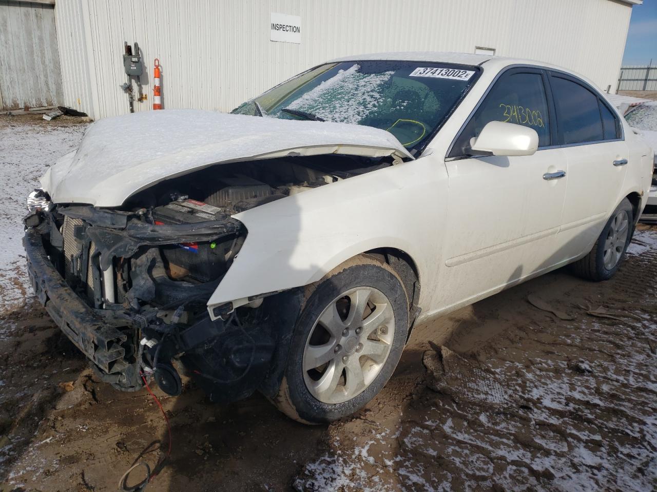 Photo 2 from auction – 2007 KIA OPTIMA LX with VIN KNAGE124175090243
