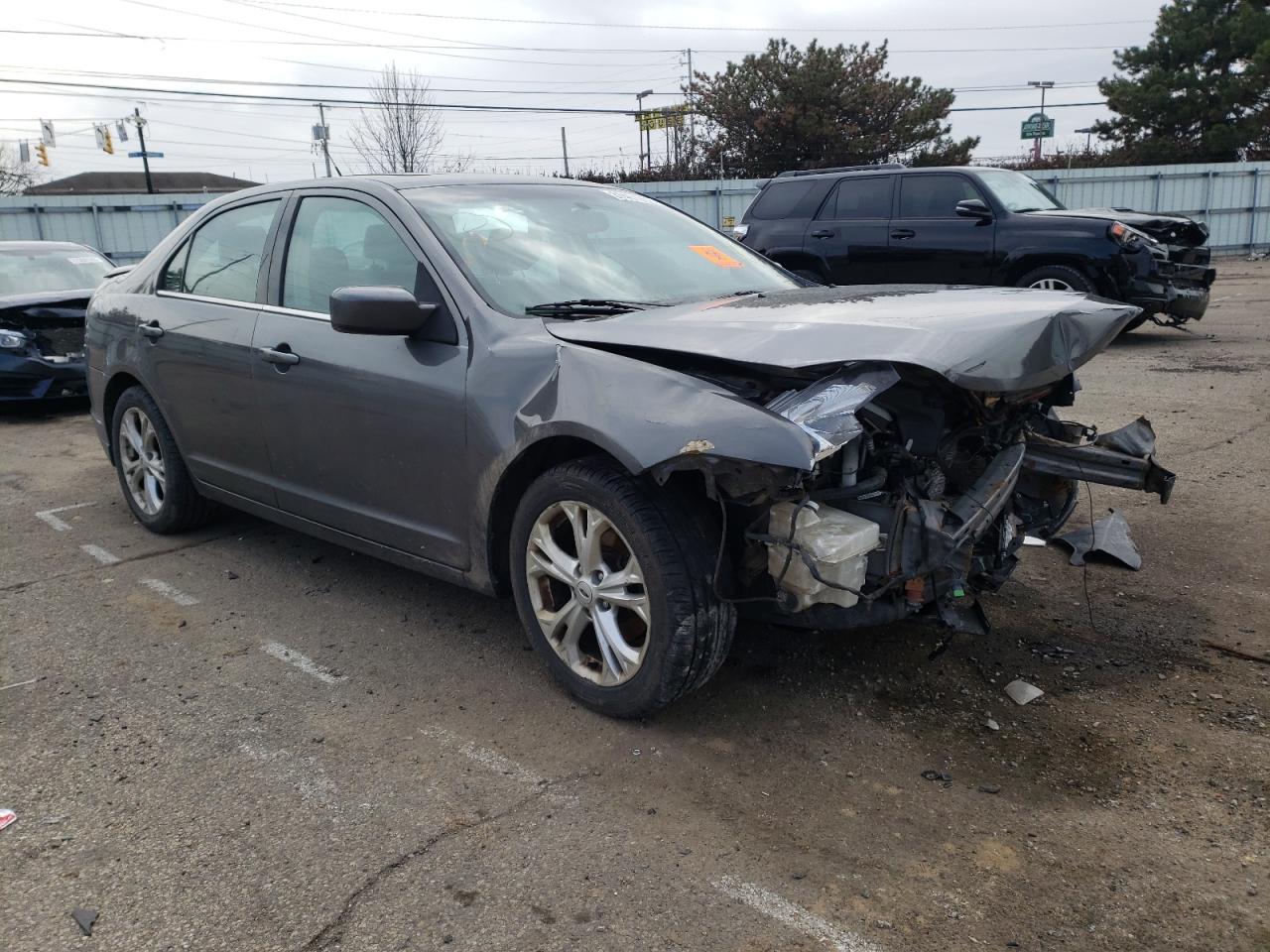 FORD FUSION SE 2012 with VIN 3FAHP0HA0CR199847 - Photo from auction