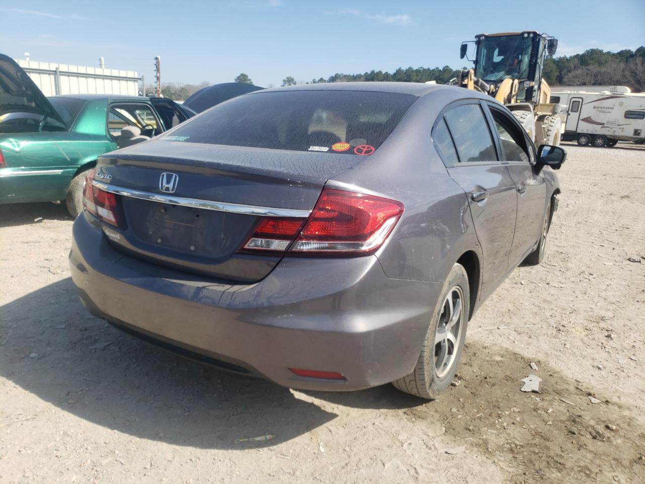 Foto 4 de la subasta – 2015 HONDA CIVIC SE con VIN 19XFB2F71FE090702