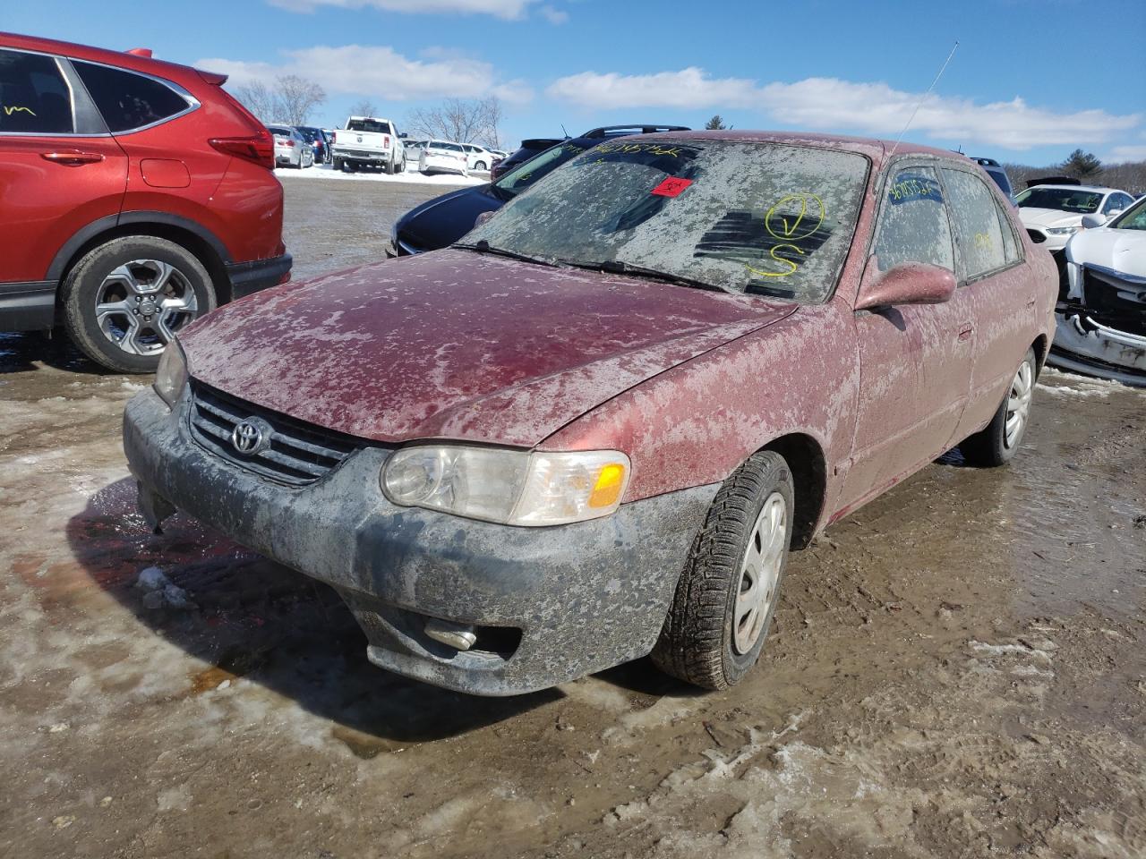 Photo 2 from auction – 2001 TOYOTA COROLLA with VIN 1NXBR12E01Z419887