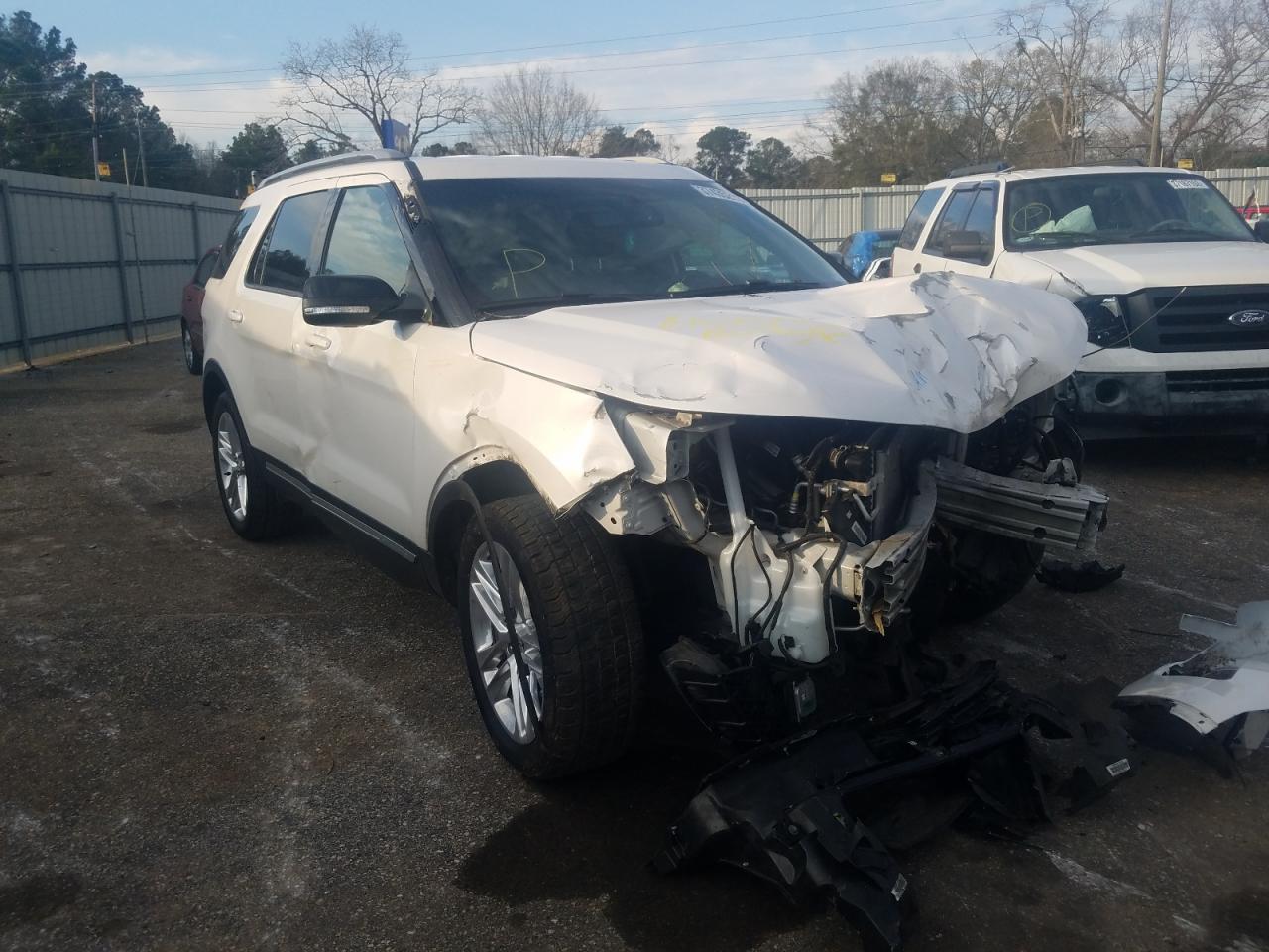 FORD EXPLORER X 2017 with VIN 1FM5K7D82HGA40961 - Photo from auction