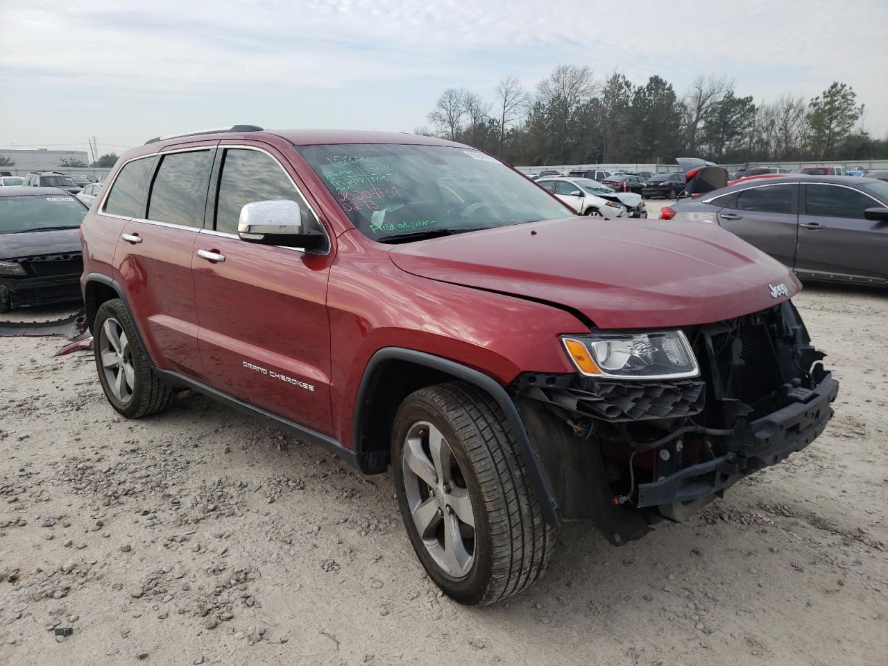 JEEP GRAND CHER 2014 with VIN 1C4RJEBG4EC120515 - Photo from auction