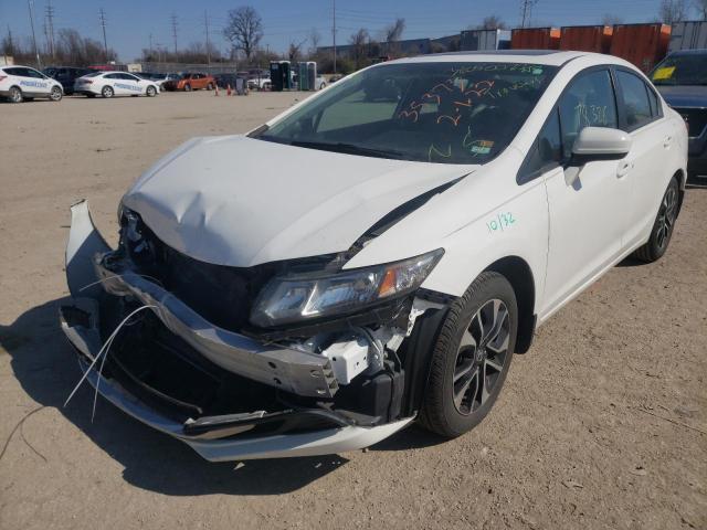 Photo 2 from auction – 2014 HONDA CIVIC EX with VIN 19XFB2F84EE020019
