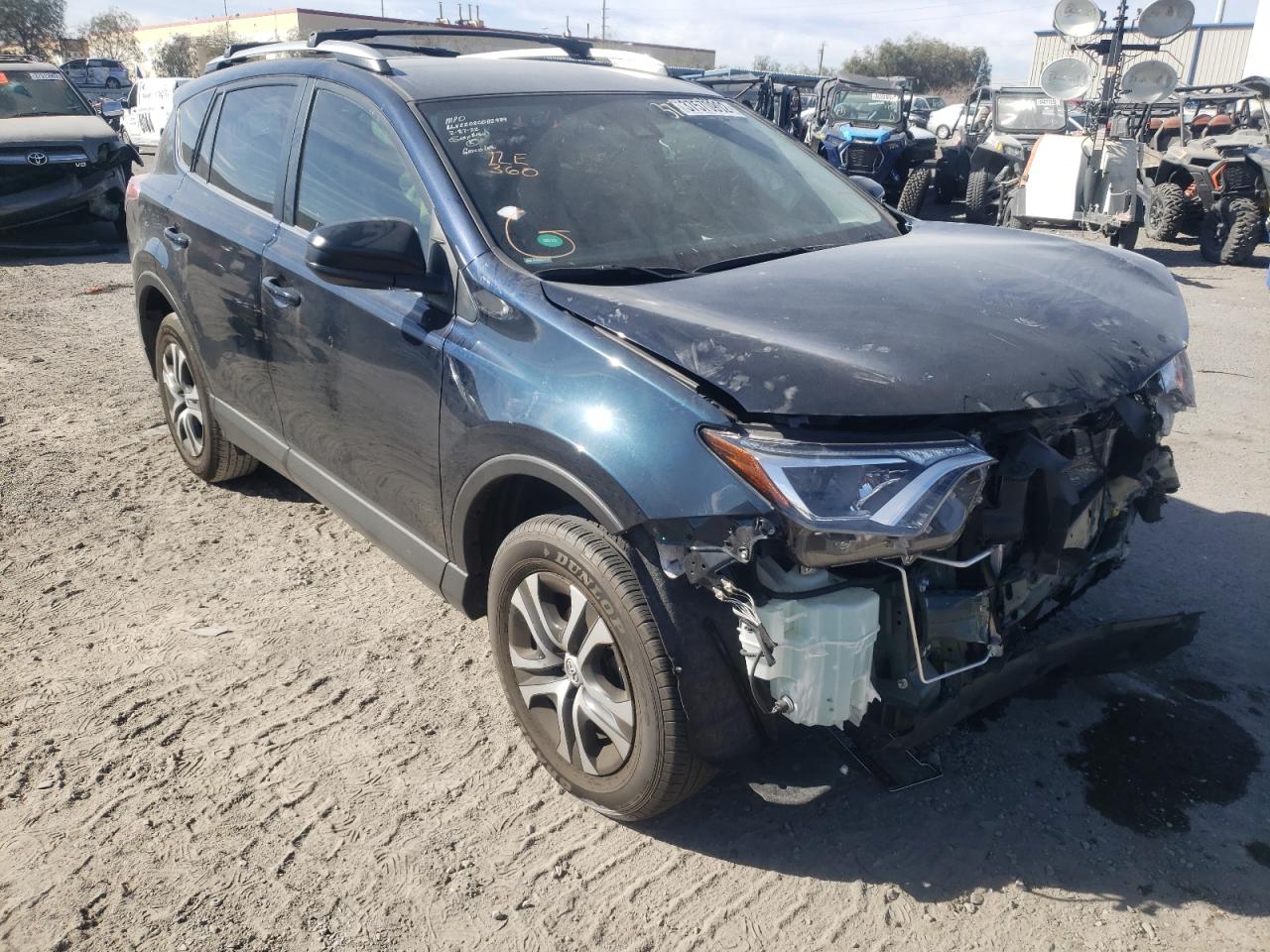 TOYOTA RAV4 LE 2018 with VIN JTMZFREV2JJ211324 - Photo from auction