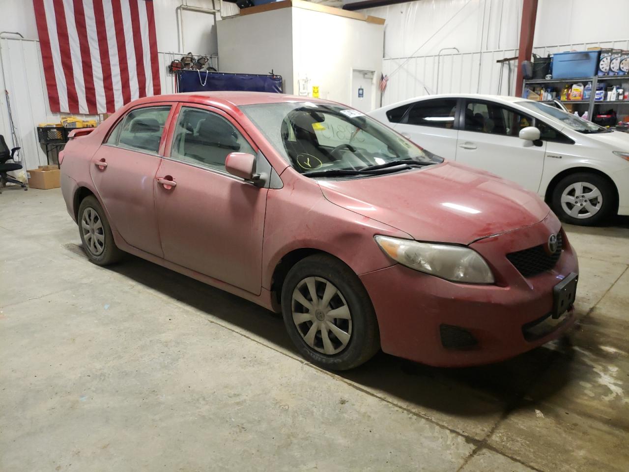 Photo 1 from auction – 2009 TOYOTA COROLLA BA with VIN JTDBL40EX9J015132