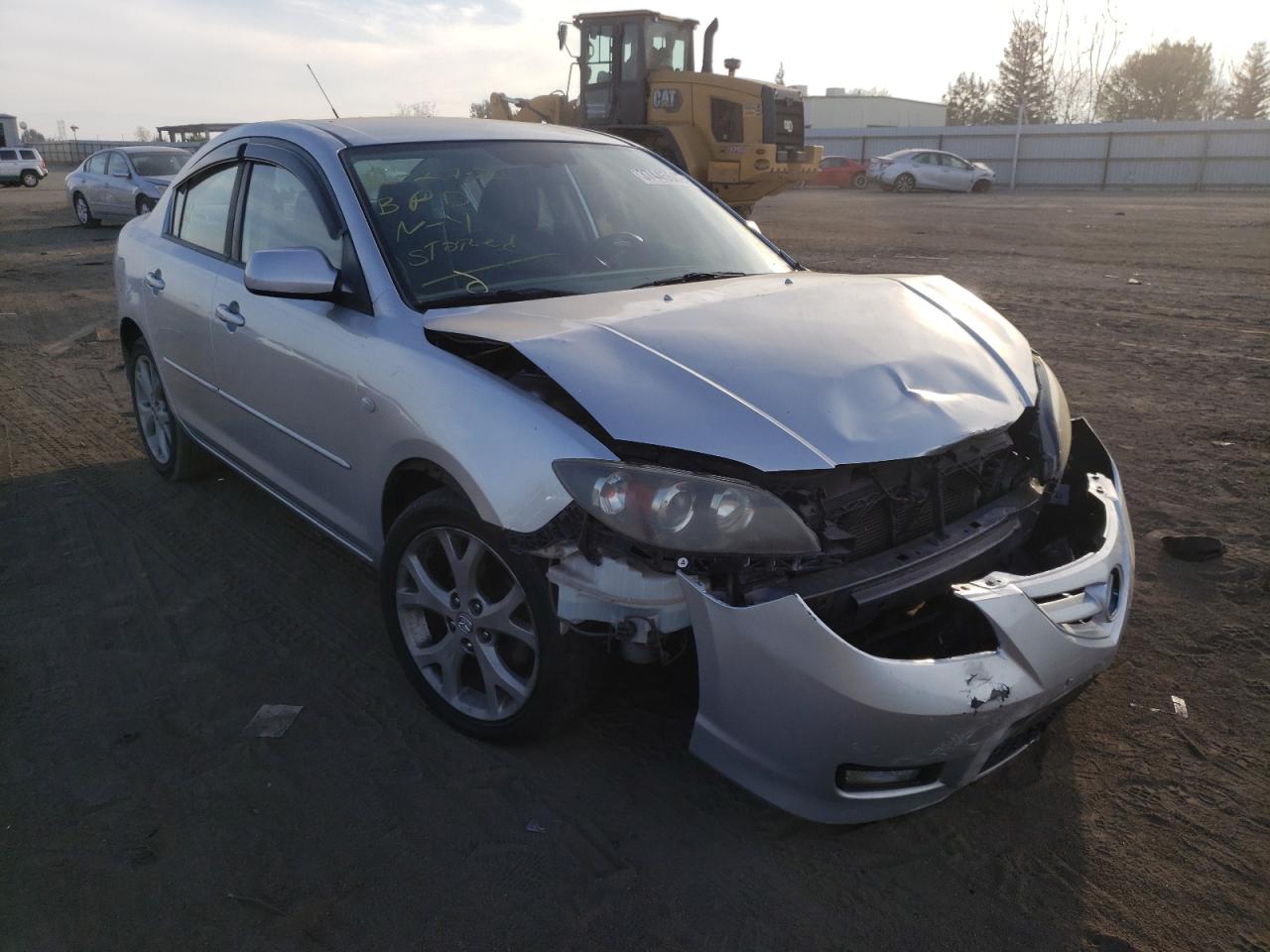 MAZDA 3 I 2008 with VIN JM1BK32G281155041 - Photo from auction