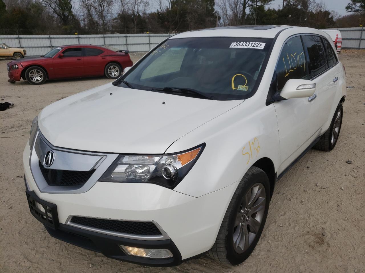Photo 2 from auction – 2012 ACURA MDX ADVANC with VIN 2HNYD2H64CH525200