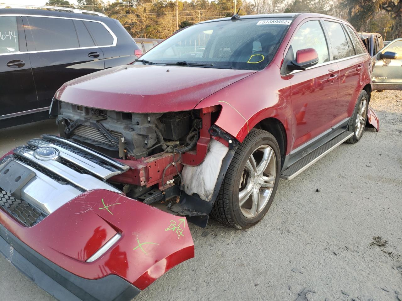Photo 2 from auction – 2013 FORD EDGE LIMIT with VIN 2FMDK3K98DBA44045