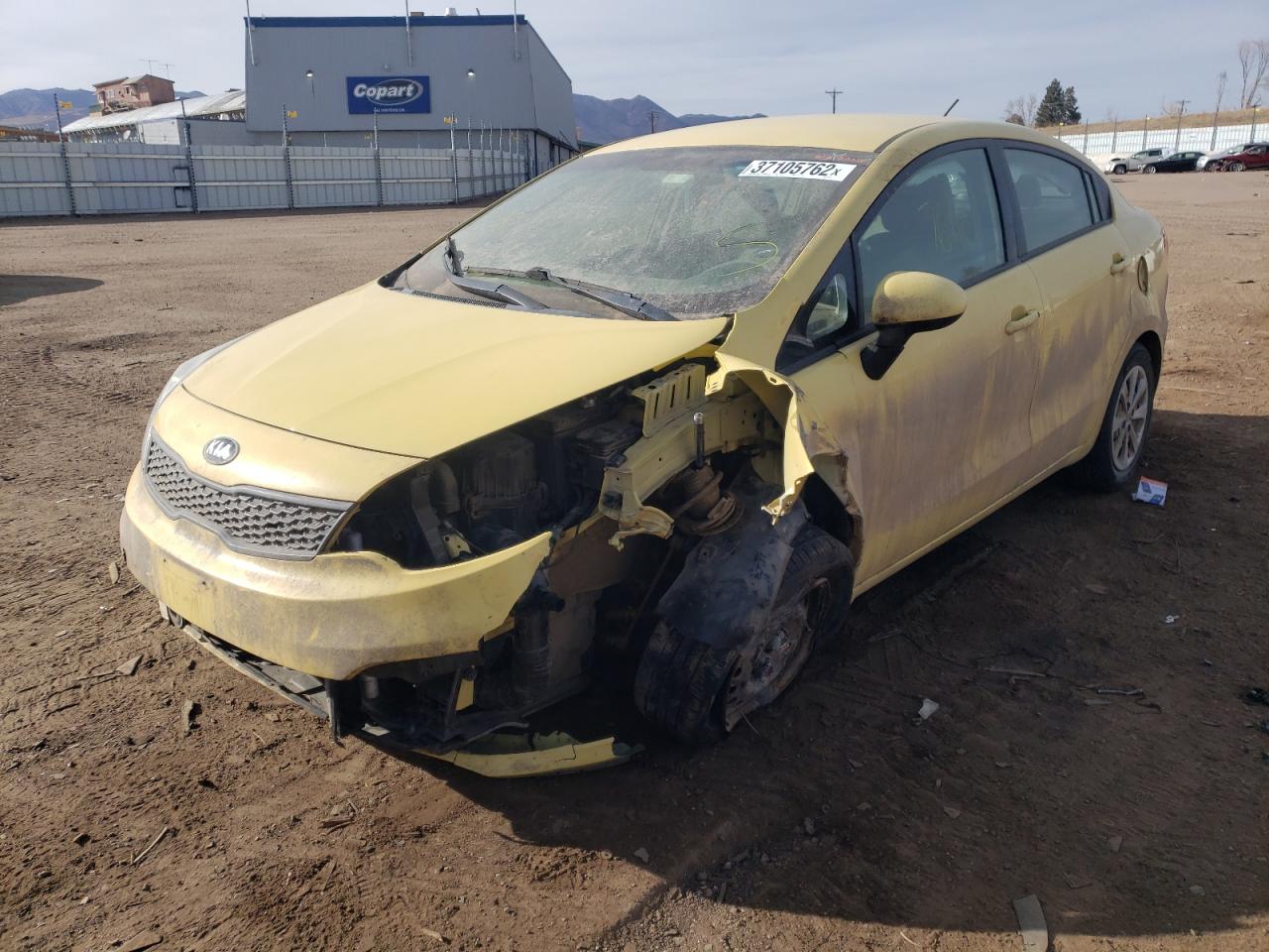 Photo 2 from auction – 2016 KIA RIO LX with VIN KNADM4A38G6657767