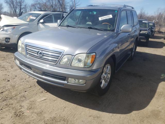 Photo 2 from auction – 2004 LEXUS LX 470 with VIN JTJHT00W343539888