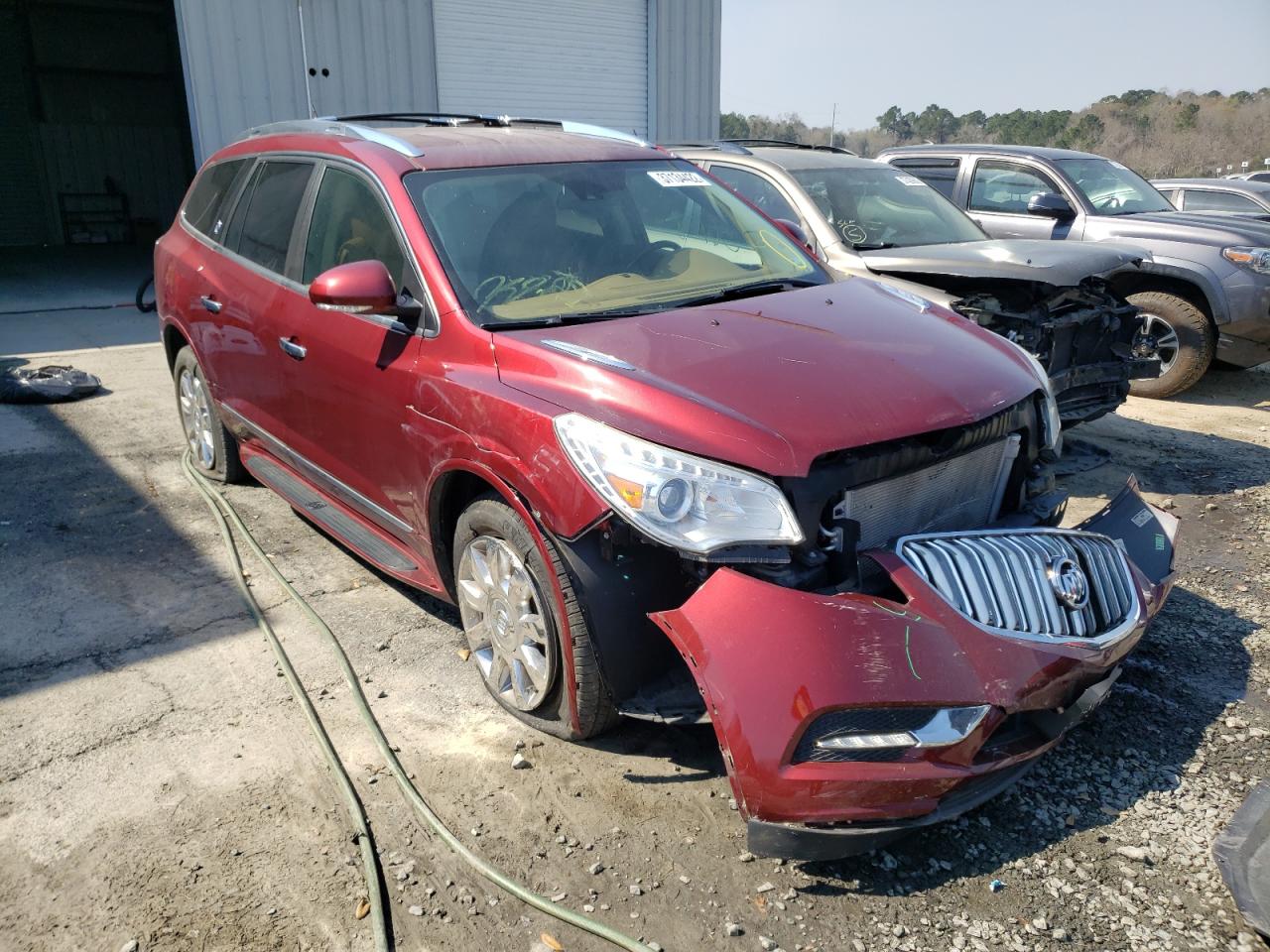 BUICK ENCLAVE 2016 with VIN 5GAKRBKD1GJ316264 - Photo from auction