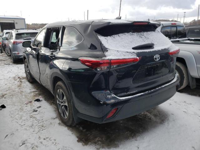 Photo 3 from auction – 2021 TOYOTA HIGHLANDER with VIN 5TDGZRBH3MS105582