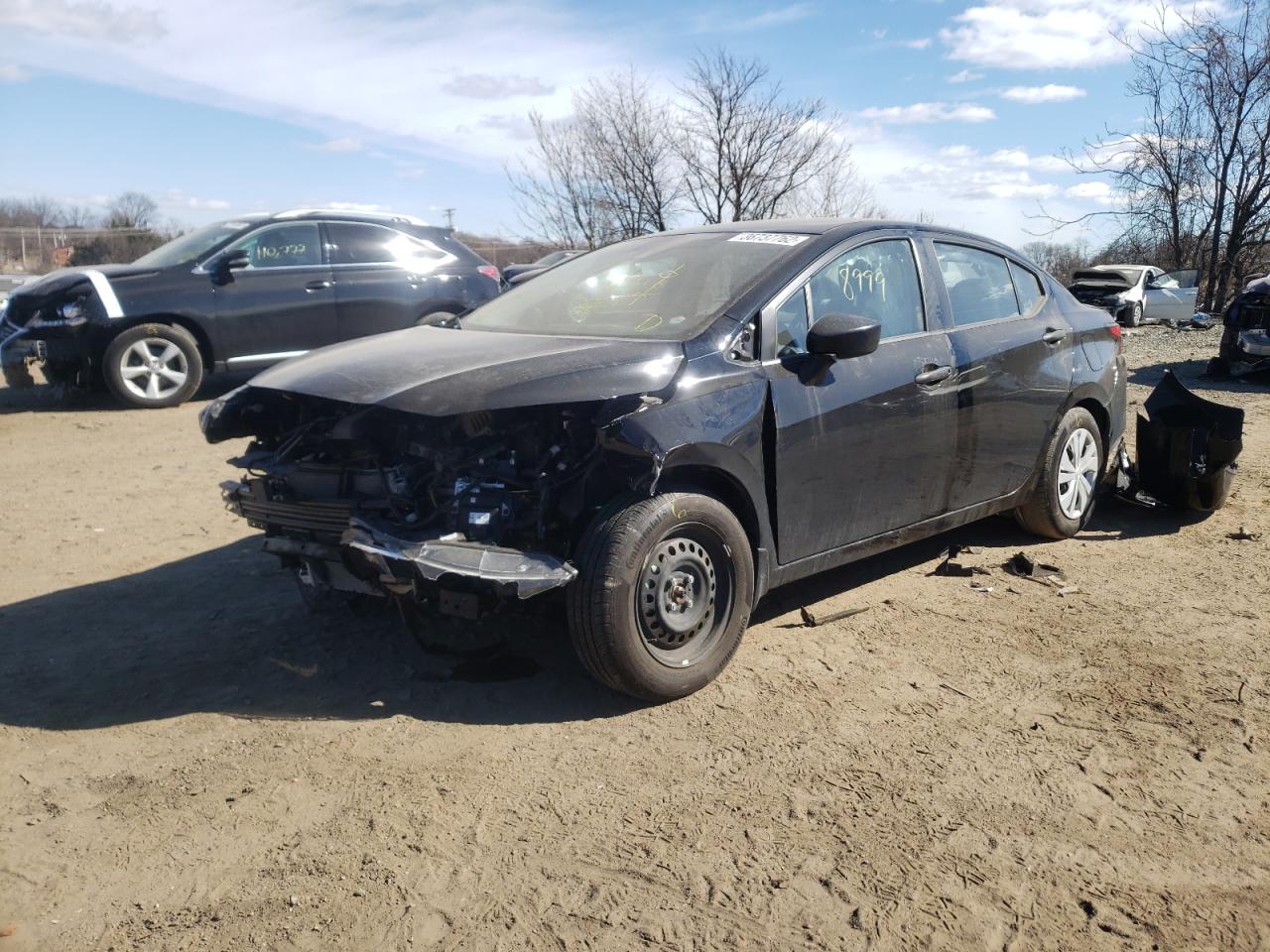 Photo 2 from auction – 2021 NISSAN VERSA S with VIN 3N1CN8DV3ML818613