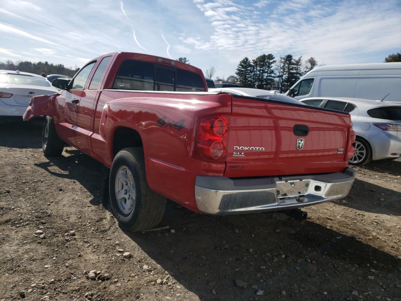 Photo 3 from auction – 2005 DODGE DAKOTA SLT with VIN 1D7HW42N75S199650