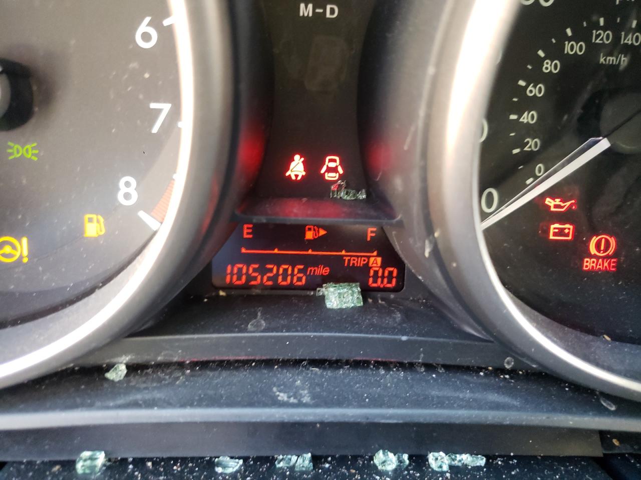 Photo 8 from auction – 2012 MAZDA 5 with VIN JM1CW2DLXC0132053