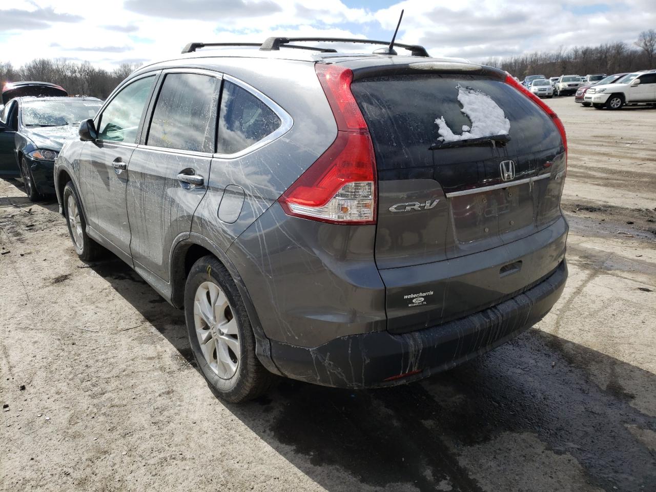 Photo 3 from auction – 2014 HONDA CR-V EXL with VIN 2HKRM4H72EH639950