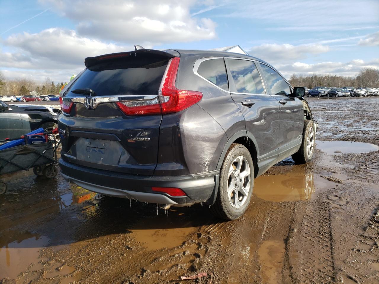 Photo 4 from auction – 2017 HONDA CR-V EX with VIN 2HKRW2H59HH658593