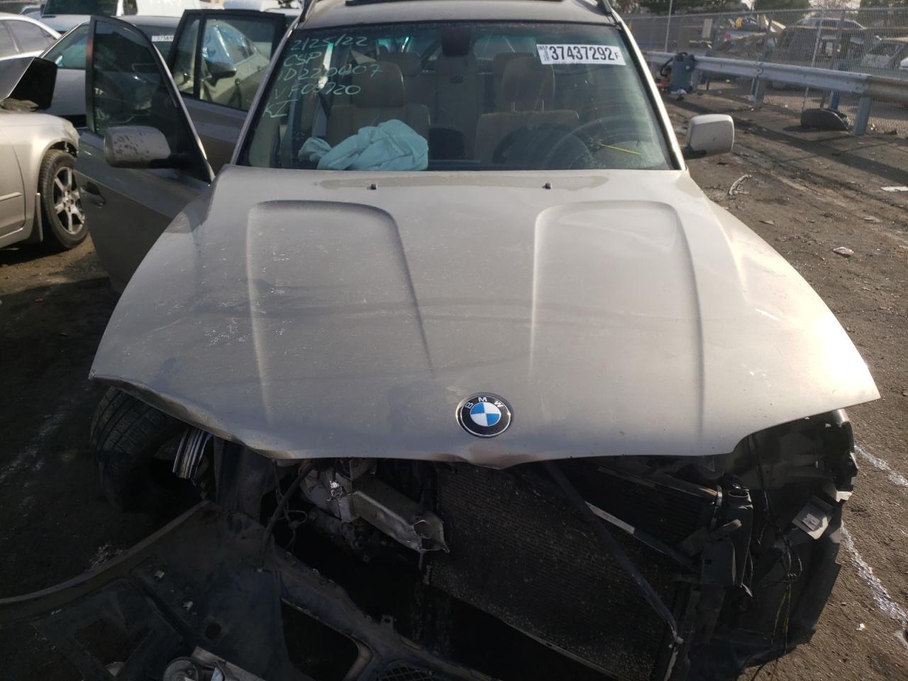 Photo 7 from auction – 2007 BMW X3 3.0SI with VIN WBXPC93477WF05720
