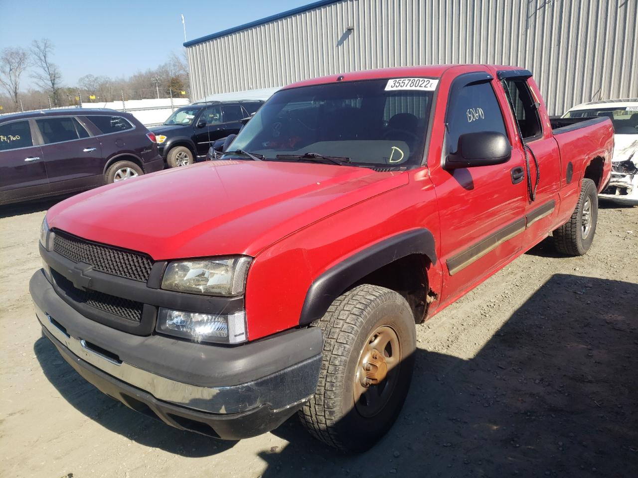 Photo 2 from auction – 2004 CHEVROLET SILVERADO with VIN 2GCEK19V141106648