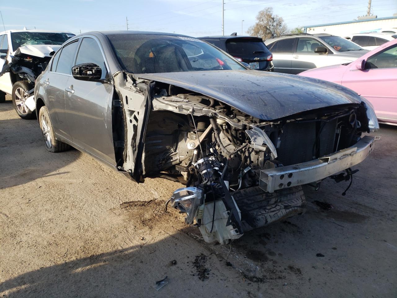 INFINITI G37 2013 with VIN JN1CV6AR4DM766779 - Photo from auction