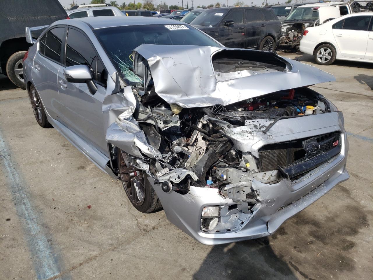 SUBARU WRX STI 2017 with VIN JF1VA2M63H9834239 - Photo from auction