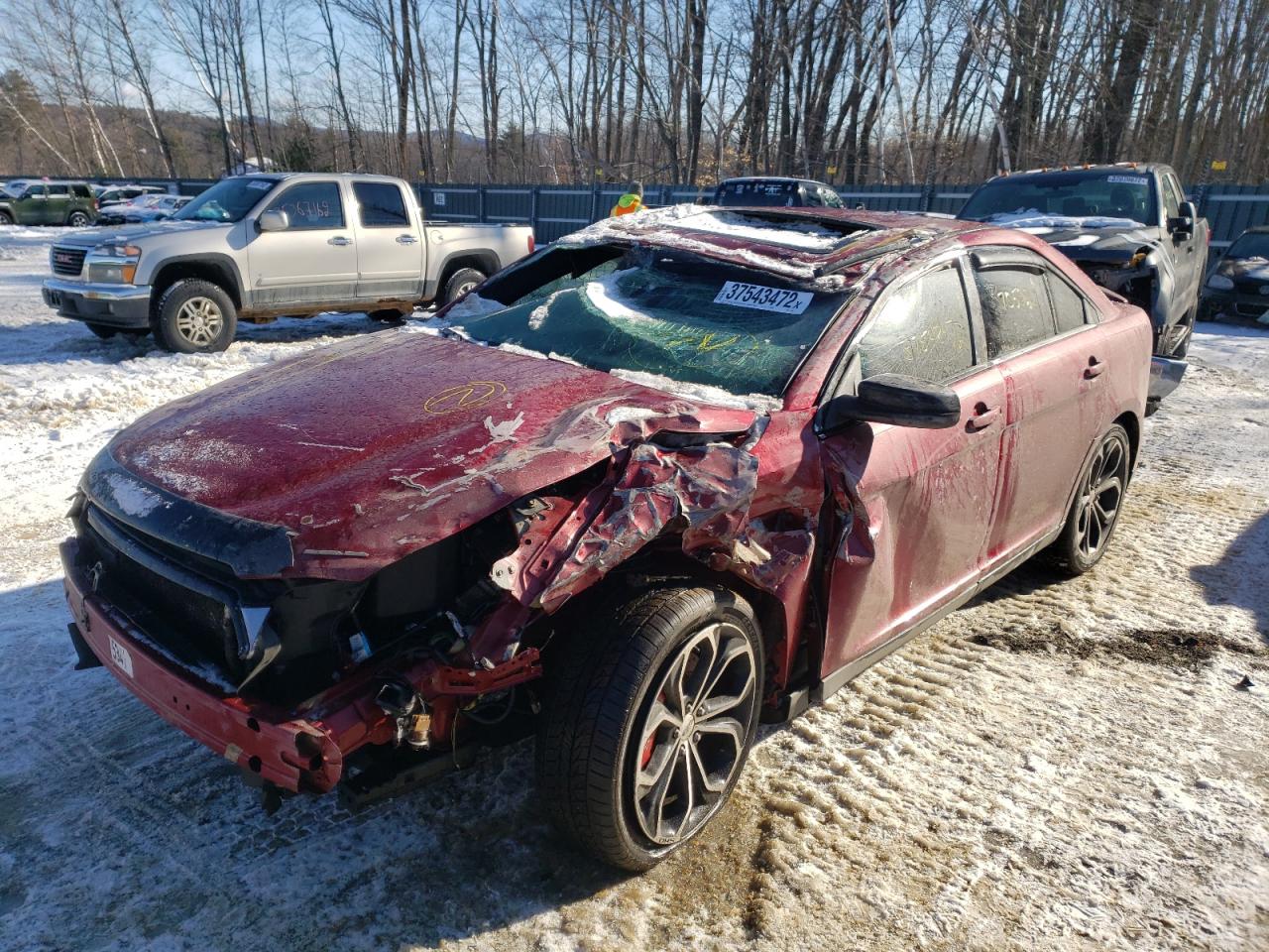 Photo 2 from auction – 2016 FORD TAURUS SHO with VIN 1FAHP2KT8GG125546