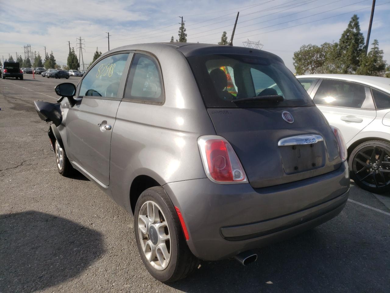 Photo 3 from auction – 2013 FIAT 500 POP with VIN 3C3CFFAR0DT672455