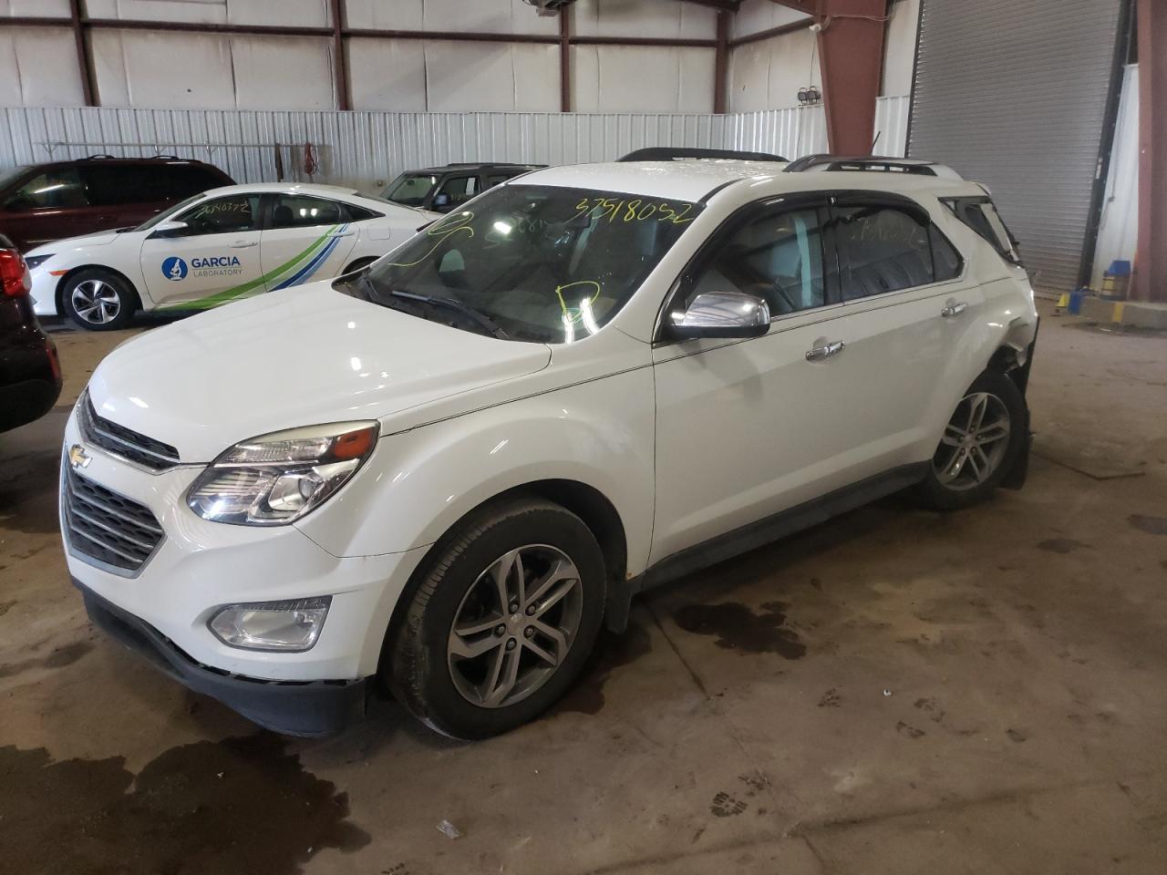 Photo 2 from auction – 2016 CHEVROLET EQUINOX LT with VIN 2GNALDEKXG1143041