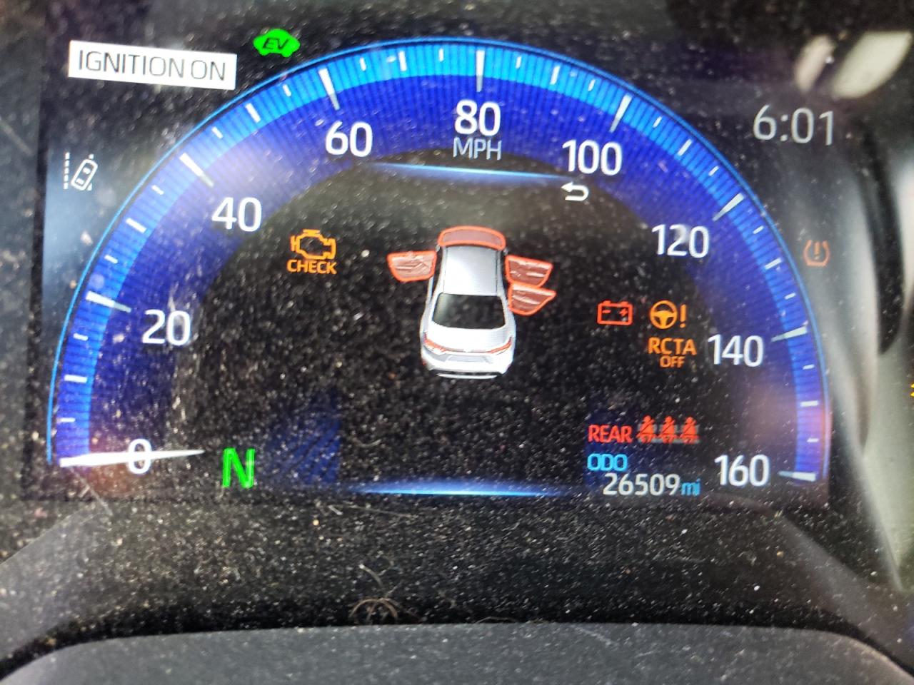 Photo 8 from auction – 2021 TOYOTA COROLLA LE with VIN JTDEAMDE7MJ021332