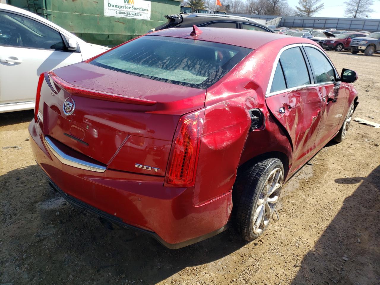 Photo 4 from auction – 2014 CADILLAC ATS PERFOR with VIN 1G6AJ5SX7E0156233