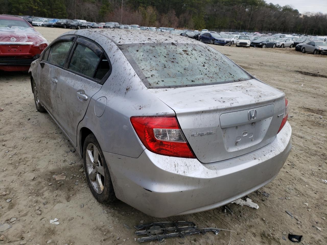 Photo 3 from auction – 2012 HONDA CIVIC LX with VIN 2HGFB2F56CH306625