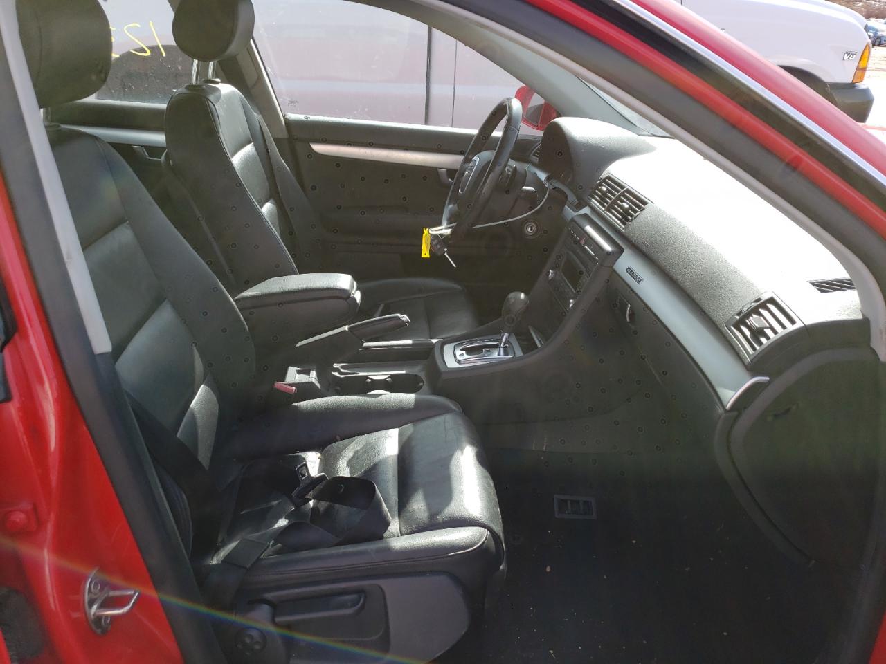 Photo 5 from auction – 2008 AUDI A4 2.0T QU with VIN WAUDF78E18A083790