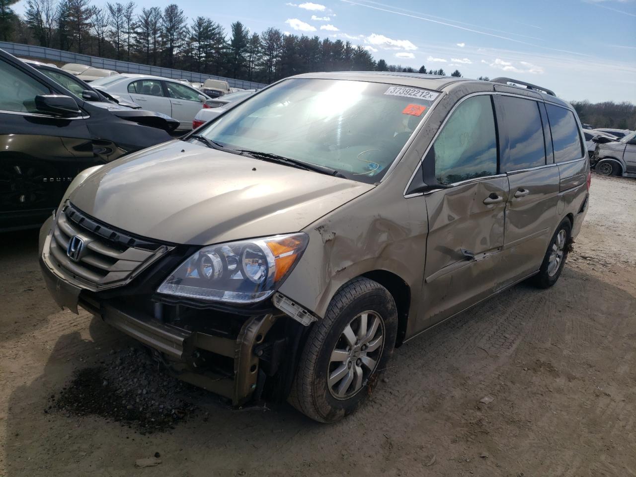 Photo 2 from auction – 2010 HONDA ODYSSEY EX with VIN 5FNRL3H77AB003918