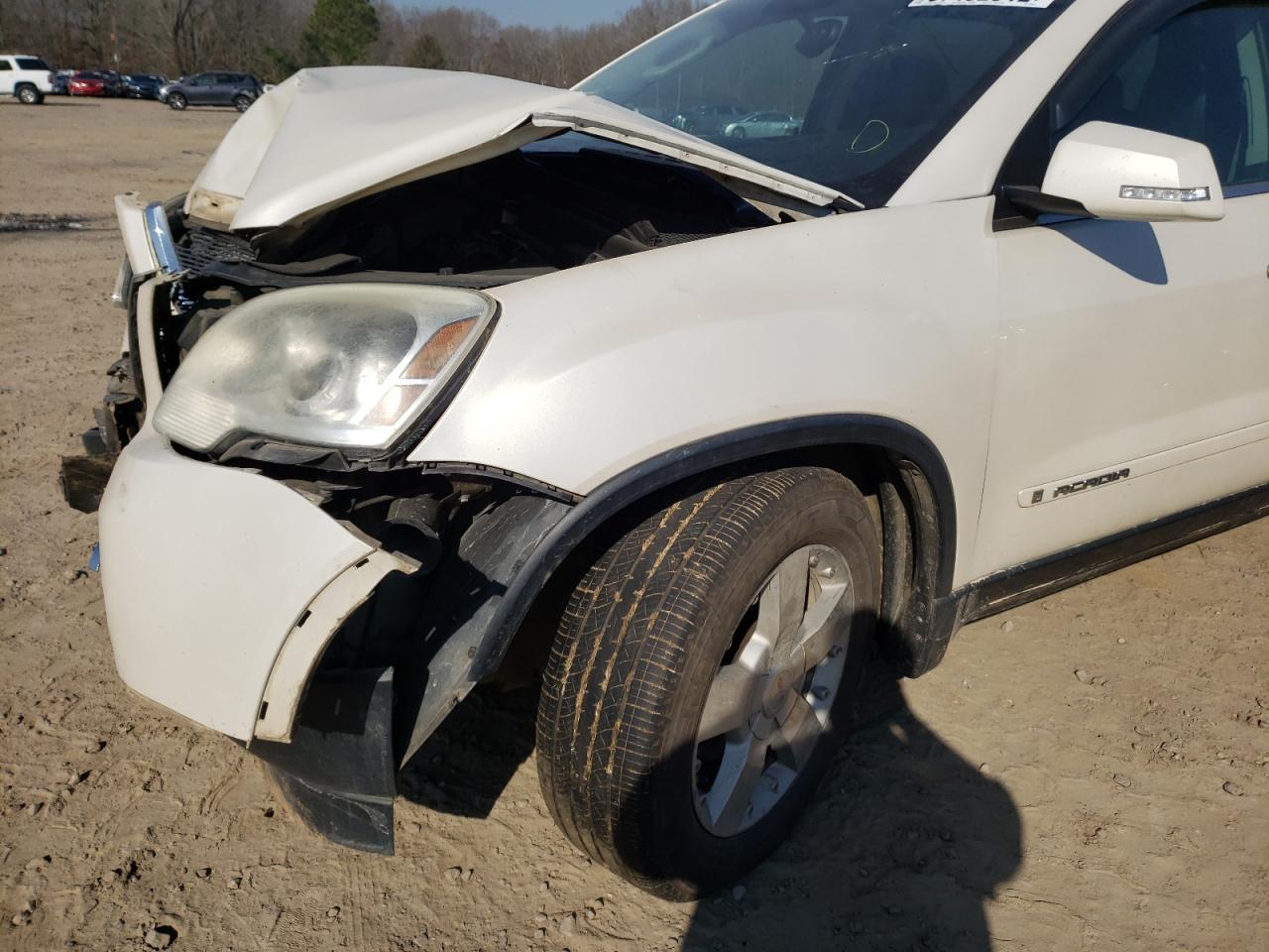 Photo 9 from auction – 2008 GMC ACADIA SLT with VIN 1GKER23708J298091