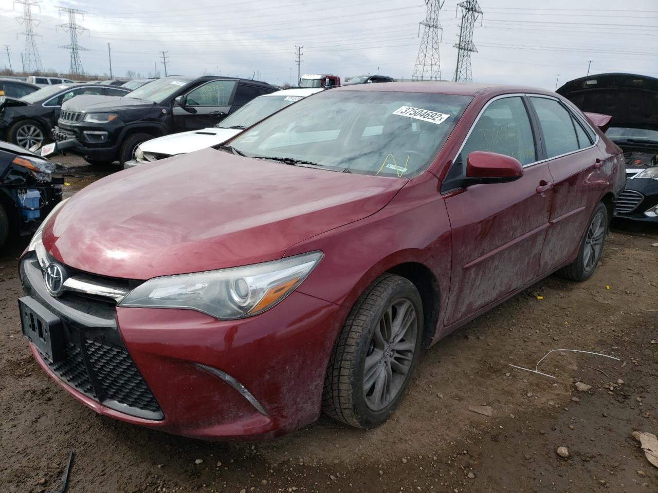 Photo 2 from auction – 2015 TOYOTA CAMRY LE with VIN 4T1BF1FK6FU978568