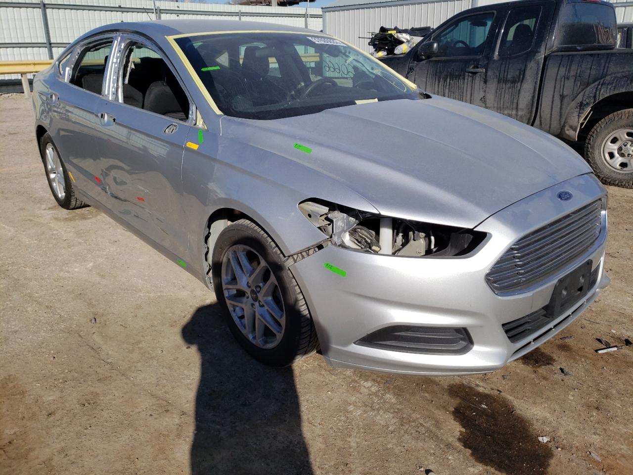 FORD FUSION SE 2016 with VIN 3FA6P0H76GR380338 - Photo from auction