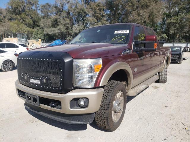 Photo 2 from auction – 2012 FORD F350 SUPER with VIN 1FT8W3BT6CEC80752