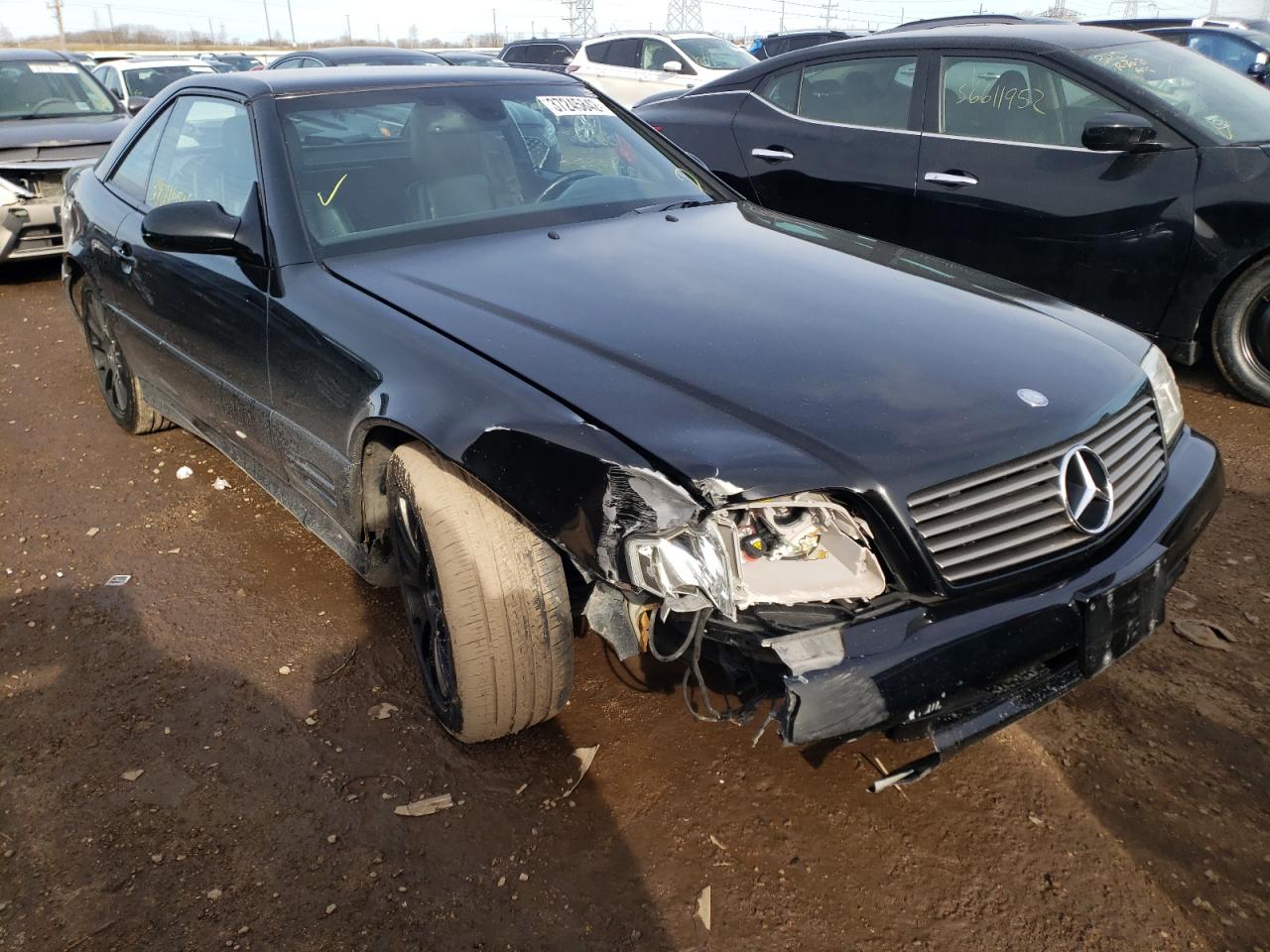 MERCEDES-BENZ SL 500 2001 with VIN WDBFA68F81F199766 - Photo from auction