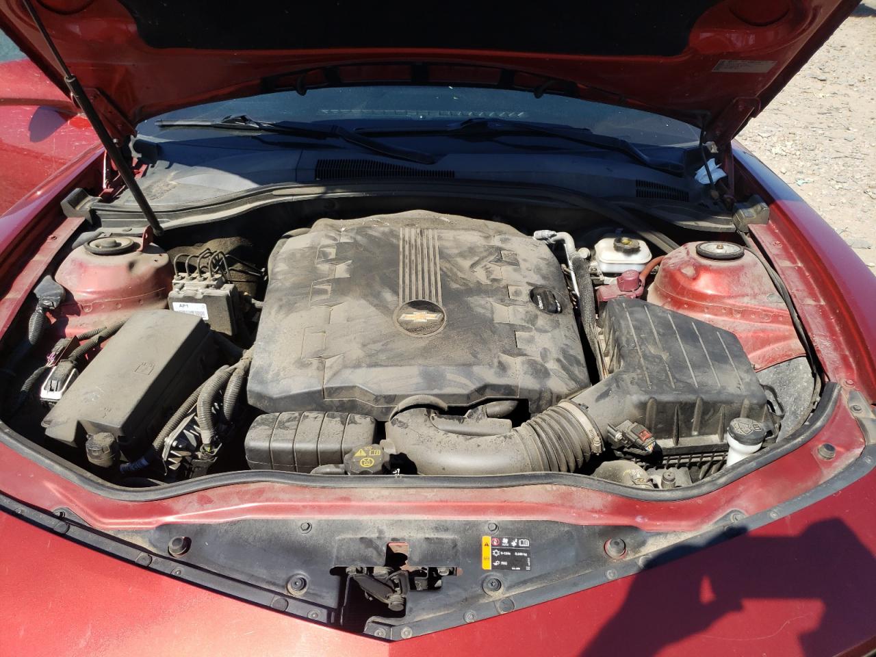 Photo 7 from auction – 2014 CHEVROLET CAMARO LT with VIN 2G1FF1E31E9324050